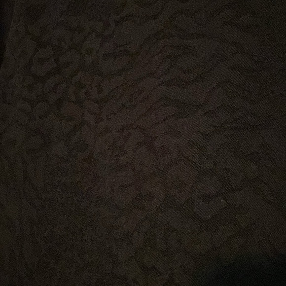 Black Leopard Blouse - Picture 2 of 3